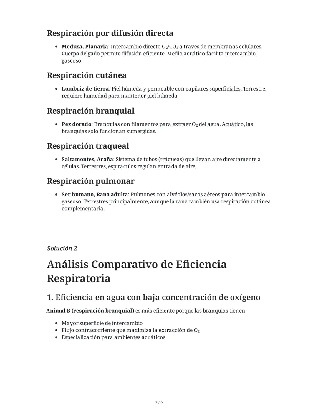 # Respiración Animal y Transporte de Sustancias

11 June 2025

## Tarea 1

### Clasificación de tipos de respiración en animales

Observa la