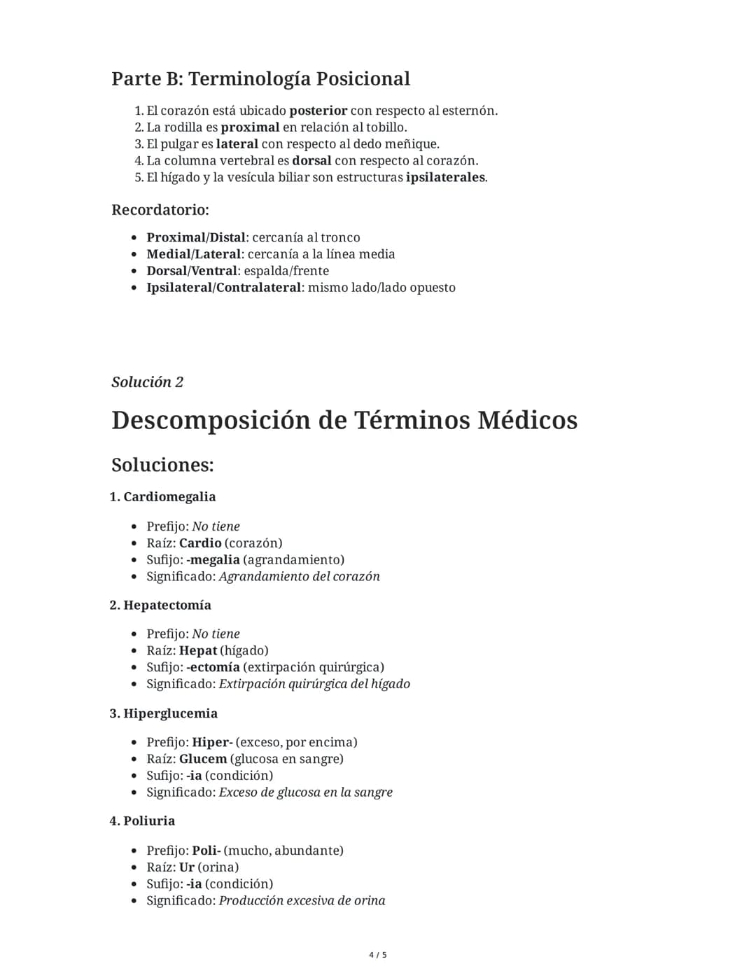--- OCR Start ---
Anatomía y Terminología Médica
3 June 2025
Tarea 1
Análisis de Planos Anatómicos y Terminología Posicional
Un estudiante d