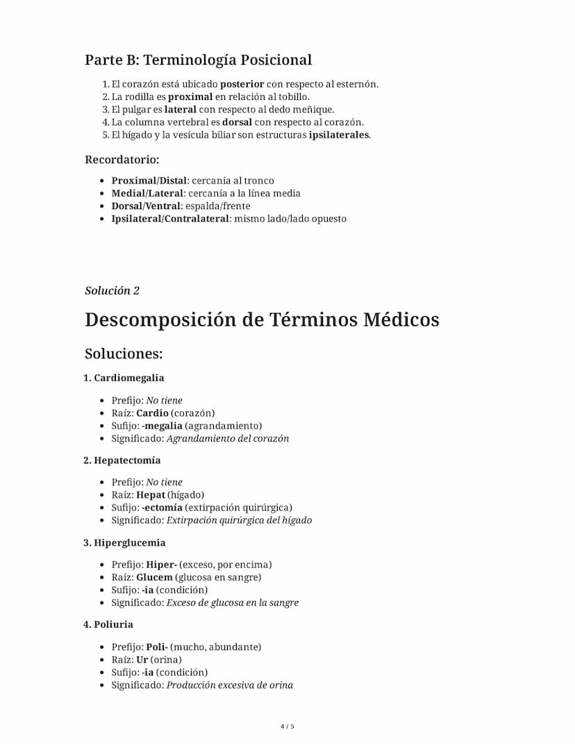 --- OCR Start ---
Anatomía y Terminología Médica
3 June 2025
Tarea 1
Análisis de Planos Anatómicos y Terminología Posicional
Un estudiante d