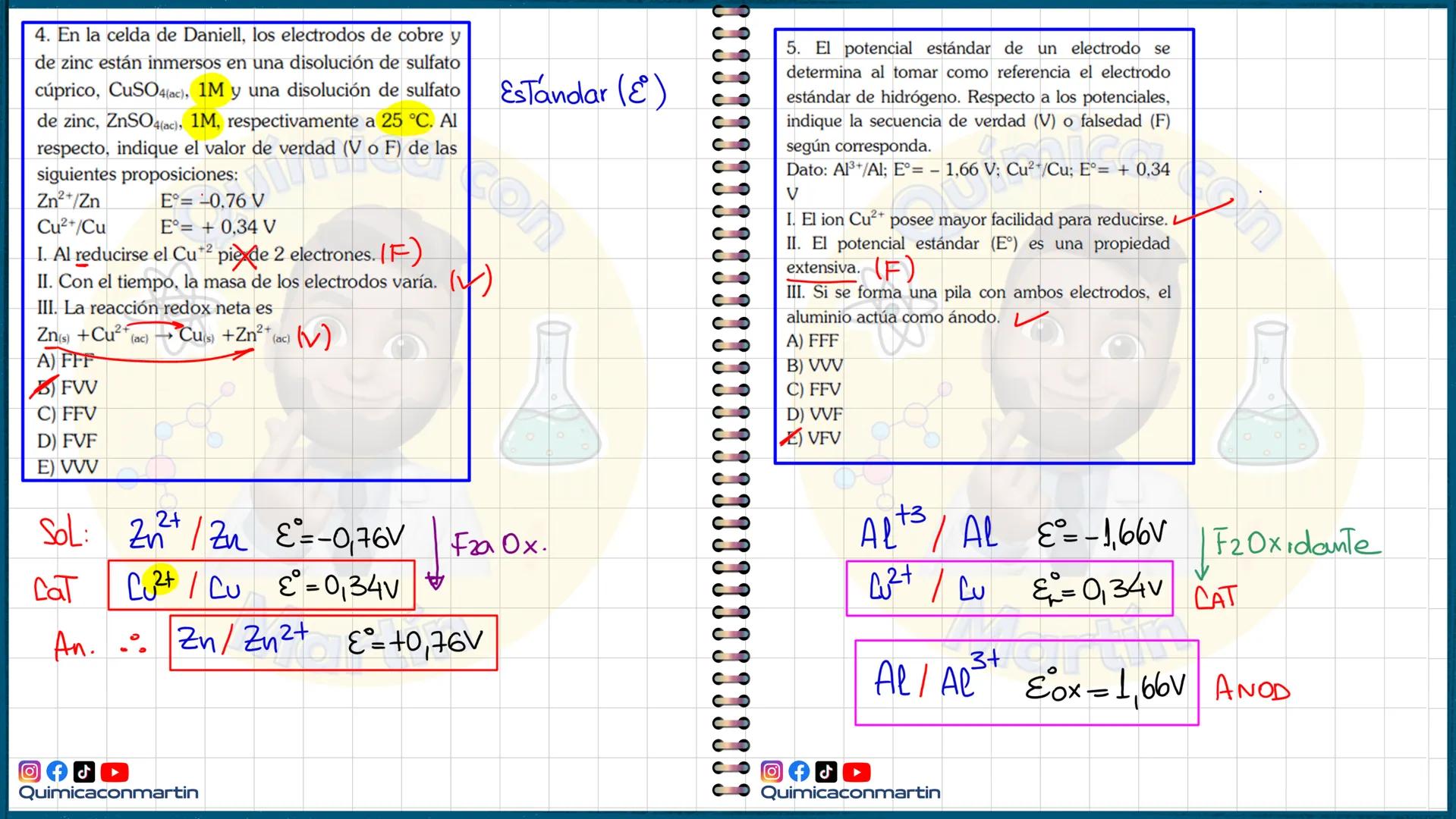 # Celdas galvánicas
Pila de Daniell
+
Instrumento de medida
Interruptor
ETNA:
Generar Corriente
e
↑
Eléctrica CONTINUA
(ox)
Ánodo