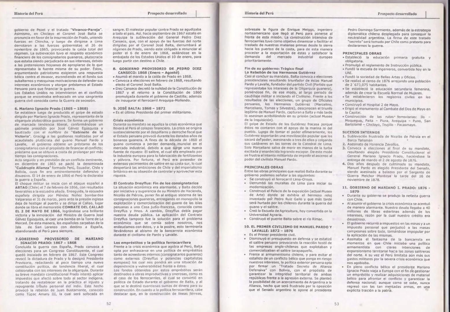 --- OCR Start ---
HISTORIA DEL PERÚ
M
PARIS
AMOR A SOFÍA
PROSPECTO
DESARROLLADO
சூ
Colección:
Cachimbo
Solo para los que ingresarán
TEORÍA Y