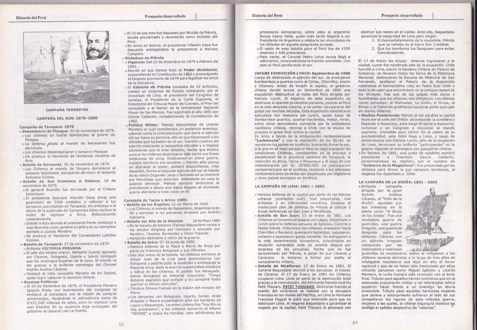 --- OCR Start ---
HISTORIA DEL PERÚ
M
PARIS
AMOR A SOFÍA
PROSPECTO
DESARROLLADO
சூ
Colección:
Cachimbo
Solo para los que ingresarán
TEORÍA Y