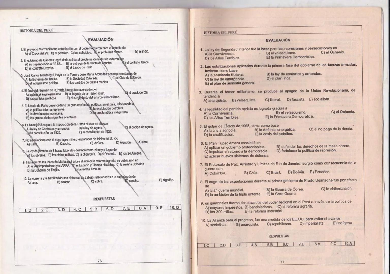 --- OCR Start ---
HISTORIA DEL PERÚ
M
PARIS
AMOR A SOFÍA
PROSPECTO
DESARROLLADO
சூ
Colección:
Cachimbo
Solo para los que ingresarán
TEORÍA Y