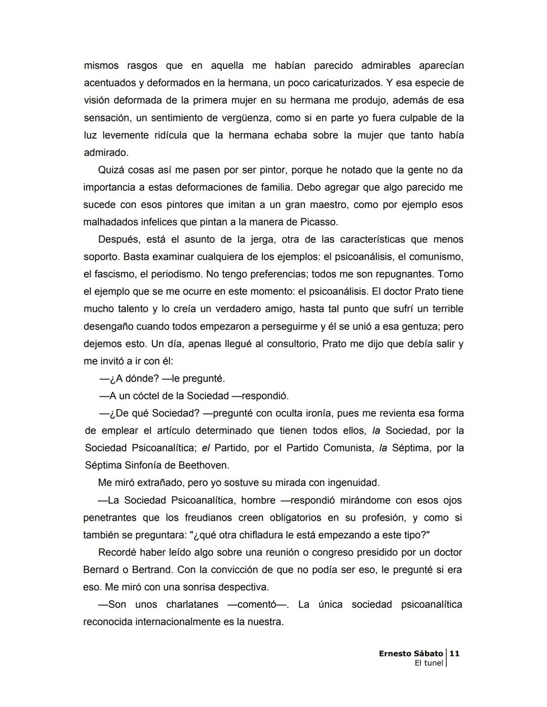 # EL TÚNEL
ERNESTO SÁBAT0 --- OCR Start ---
ÍNDICE
5
II
6
III
8
IV
.
9
V
13
VI.
16
VII
19
VIII.
22
IX.
23
X.
28
XI.
30
XII.
31
XIII.
34
XIV