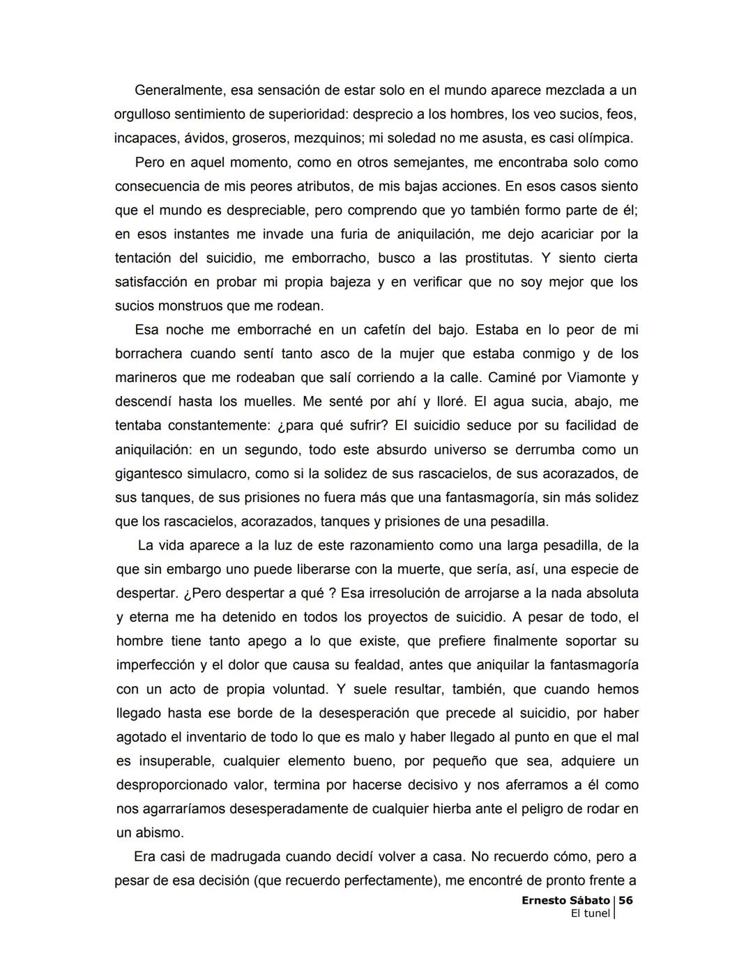 # EL TÚNEL
ERNESTO SÁBAT0 --- OCR Start ---
ÍNDICE
5
II
6
III
8
IV
.
9
V
13
VI.
16
VII
19
VIII.
22
IX.
23
X.
28
XI.
30
XII.
31
XIII.
34
XIV