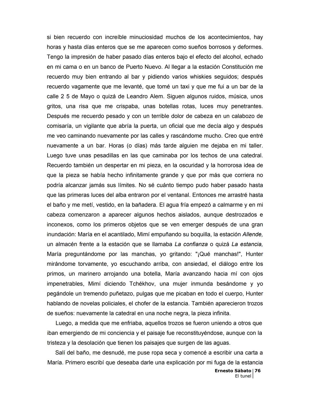# EL TÚNEL
ERNESTO SÁBAT0 --- OCR Start ---
ÍNDICE
5
II
6
III
8
IV
.
9
V
13
VI.
16
VII
19
VIII.
22
IX.
23
X.
28
XI.
30
XII.
31
XIII.
34
XIV