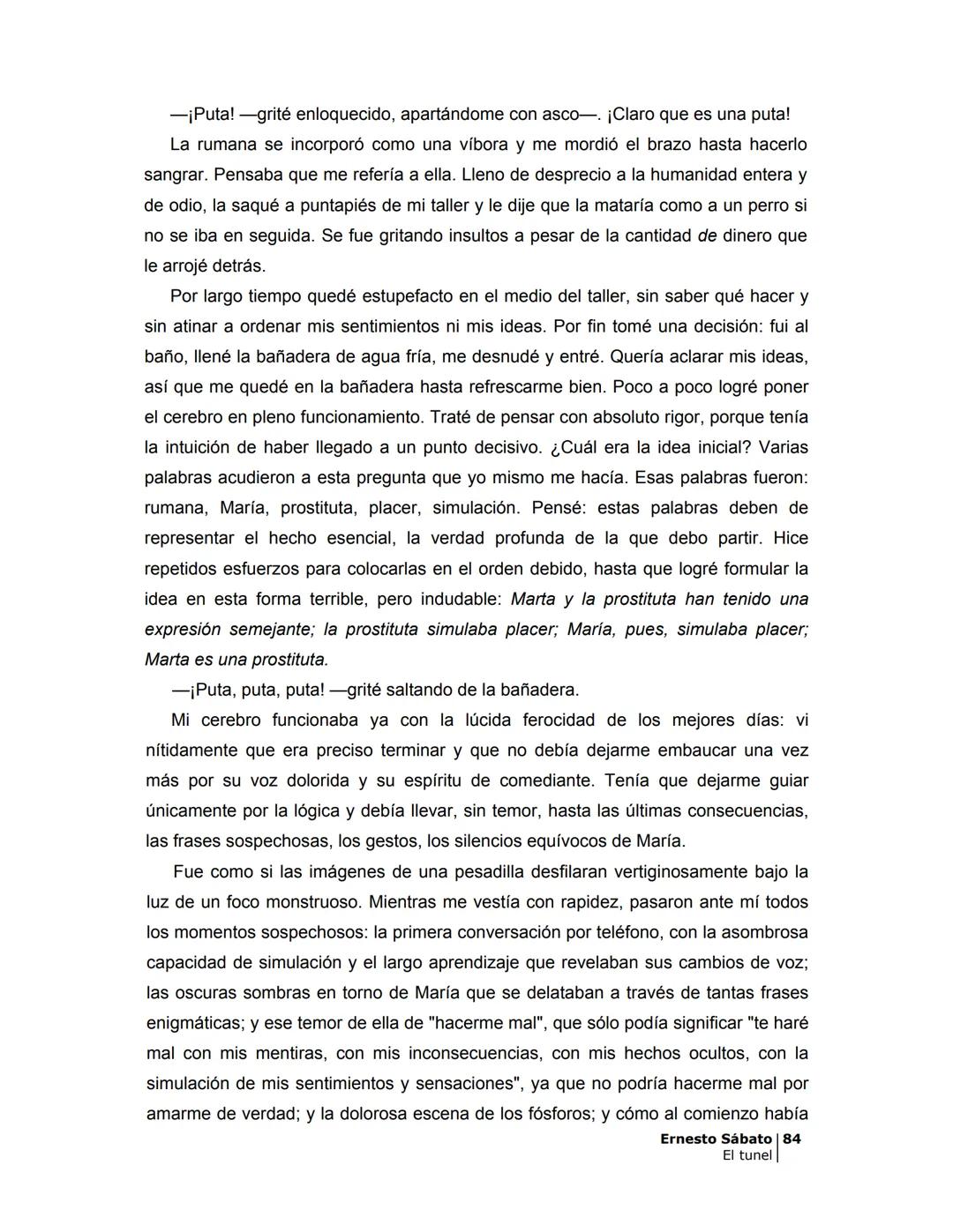 # EL TÚNEL
ERNESTO SÁBAT0 --- OCR Start ---
ÍNDICE
5
II
6
III
8
IV
.
9
V
13
VI.
16
VII
19
VIII.
22
IX.
23
X.
28
XI.
30
XII.
31
XIII.
34
XIV