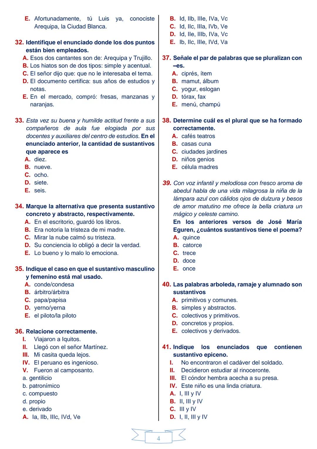 # LENGUAJE
Tu Profe
BENITO
Prof Benito Choque Pachao
01. Identifique la palabra que está correctamente
silabeada.
A. des - in - for - ma - d
