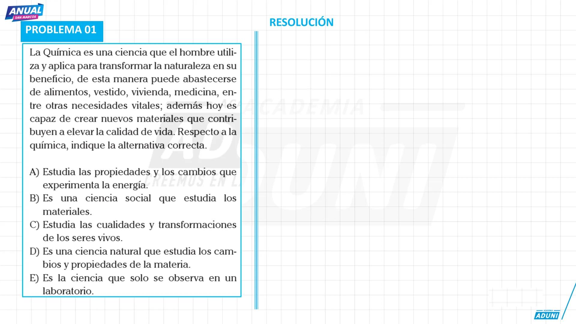 aduni.edu.pe
SAN
MARC
*
CICLO
Lenguaje
+
ANUAL
SAN MARCOS
SAN
MARCOS
ACADEMIA
ADUNI
ACADEMΙΑ
ADUNI
ACADEMIA
ADUNI aduni.edu.pe
SAN
MARCO
+