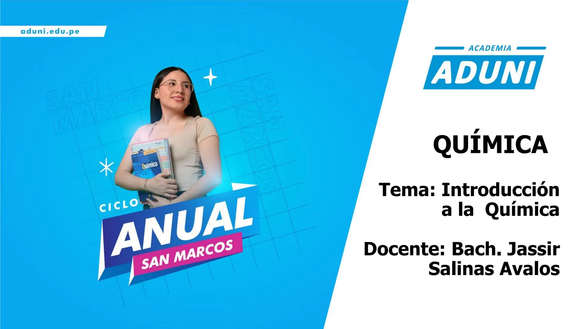 aduni.edu.pe
SAN
MARC
*
CICLO
Lenguaje
+
ANUAL
SAN MARCOS
SAN
MARCOS
ACADEMIA
ADUNI
ACADEMΙΑ
ADUNI
ACADEMIA
ADUNI aduni.edu.pe
SAN
MARCO
+