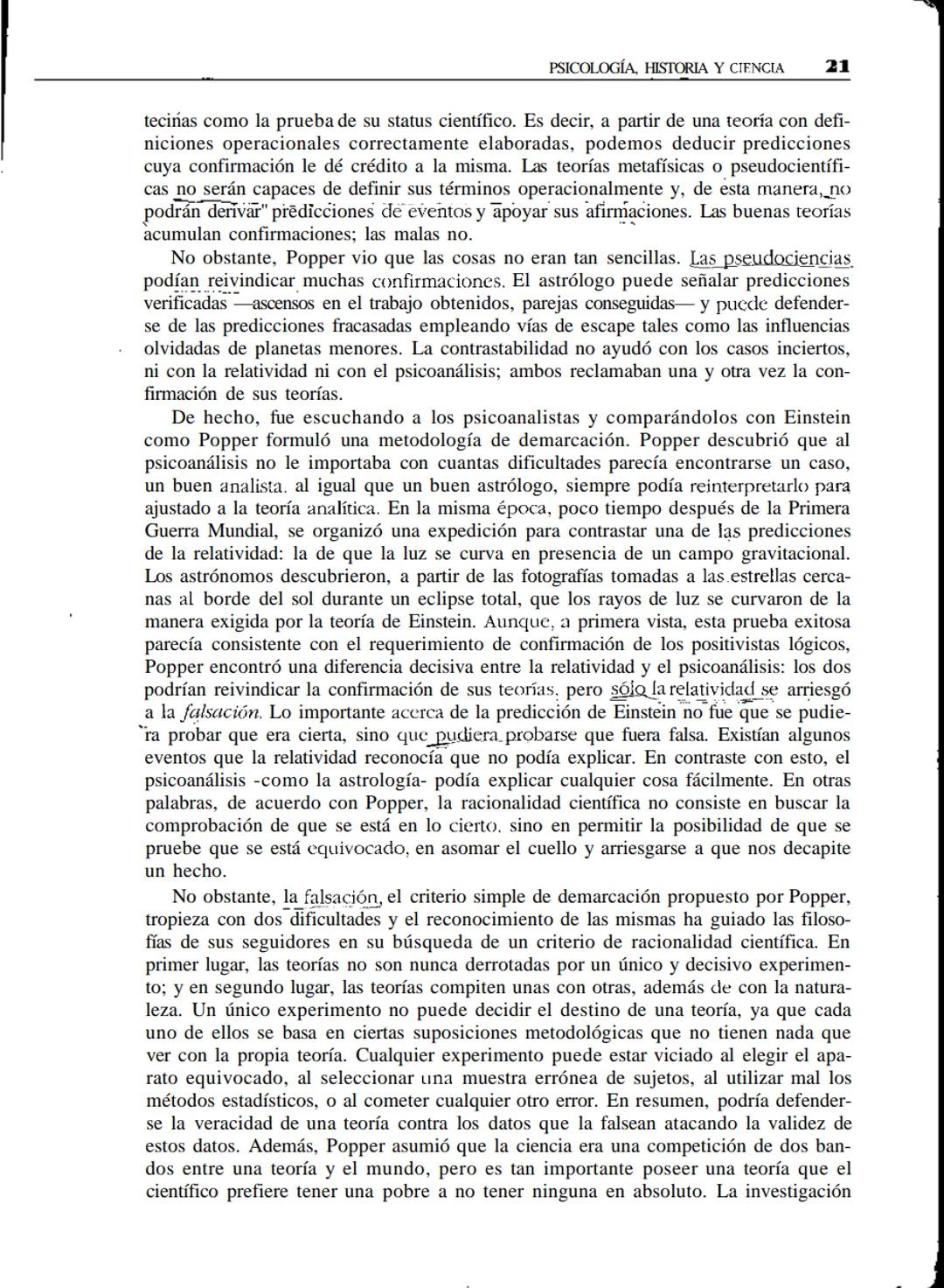 # Psicología,
historia y ciencia
• INTRODUCCIÓN
* ENTENDER LA CIENCIA
* Explicación
ü Realismo
ü Teorías
* Racionalidad