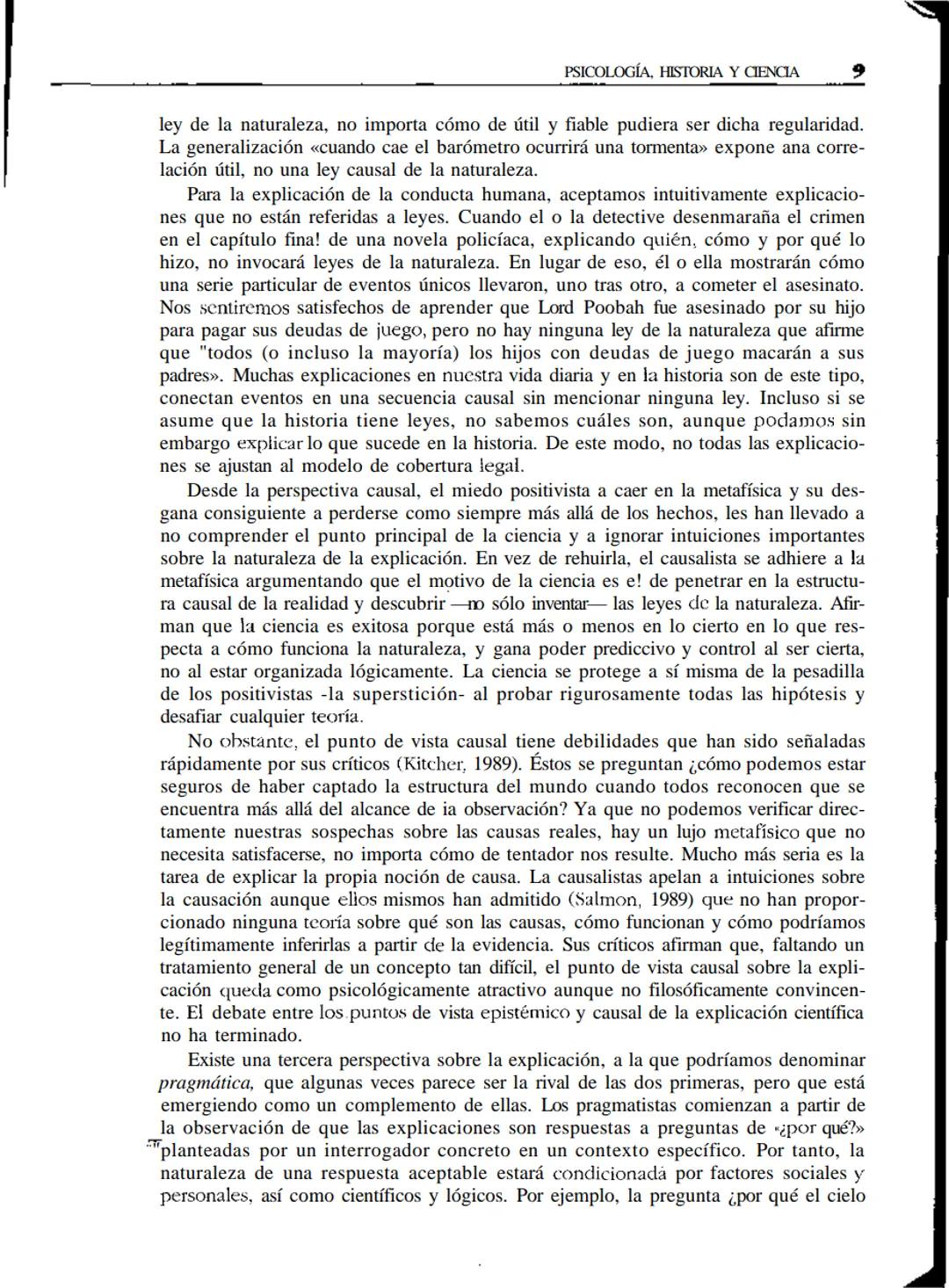 # Psicología,
historia y ciencia
• INTRODUCCIÓN
* ENTENDER LA CIENCIA
* Explicación
ü Realismo
ü Teorías
* Racionalidad