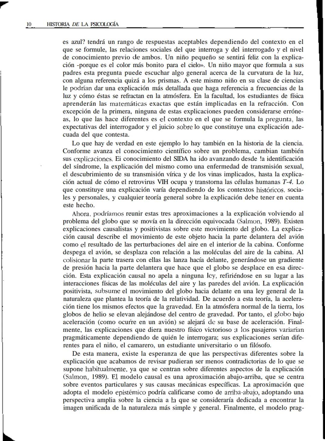 # Psicología,
historia y ciencia
• INTRODUCCIÓN
* ENTENDER LA CIENCIA
* Explicación
ü Realismo
ü Teorías
* Racionalidad