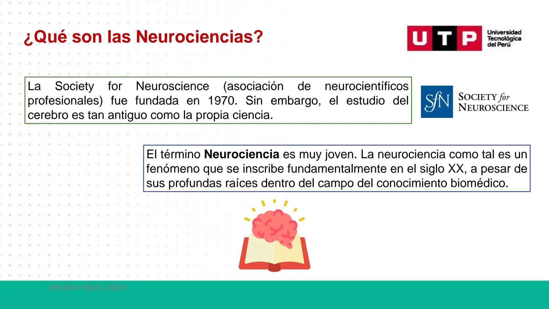 # Bases biológicas del
comportamiento
Sesión 01: Historia de las neurociencias
Universidad
UTP Tecnológica
del Perú # Normas de convivenci