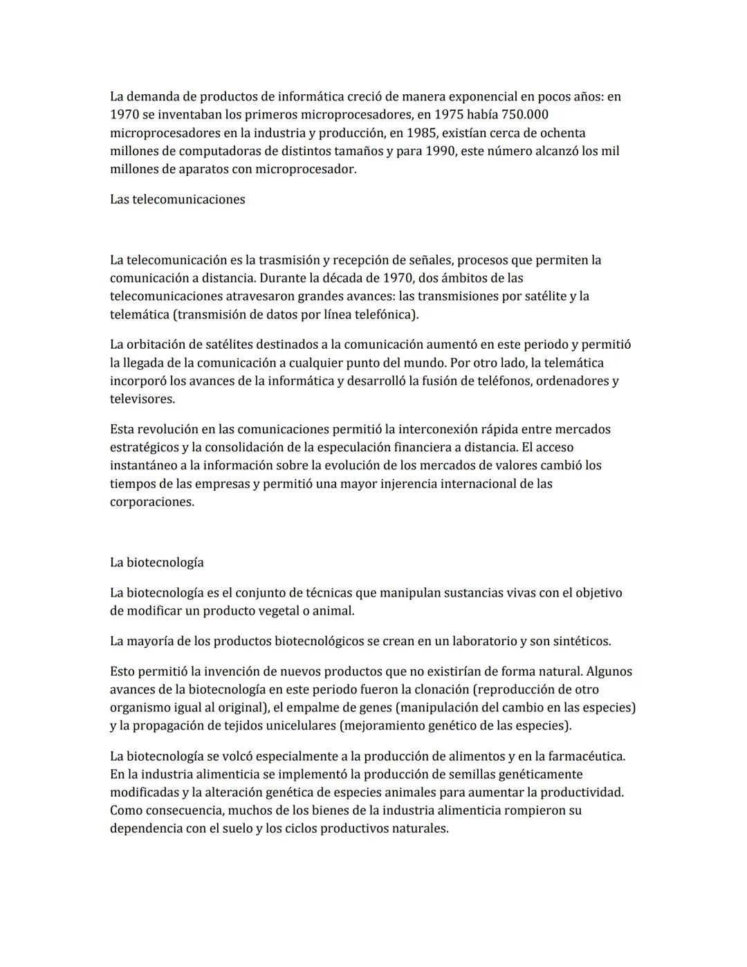 # ¿Qué fue la Tercera Revolución Industrial?
Se conoce como Tercera Revolución Industrial a un conjunto de innovaciones tecnológicas
que af