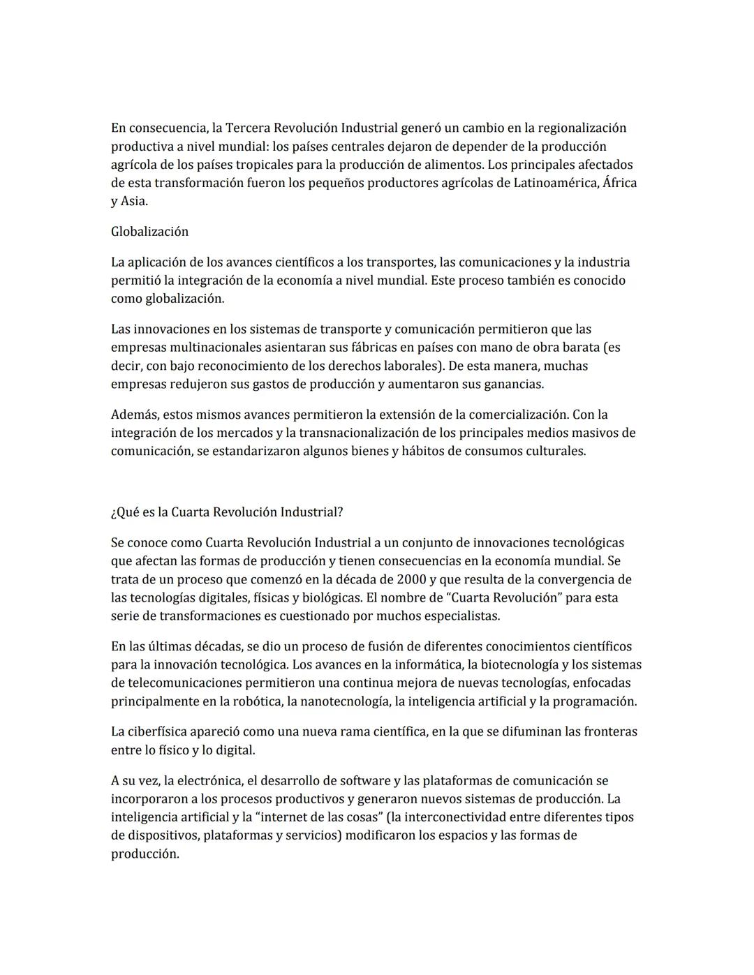 # ¿Qué fue la Tercera Revolución Industrial?
Se conoce como Tercera Revolución Industrial a un conjunto de innovaciones tecnológicas
que af