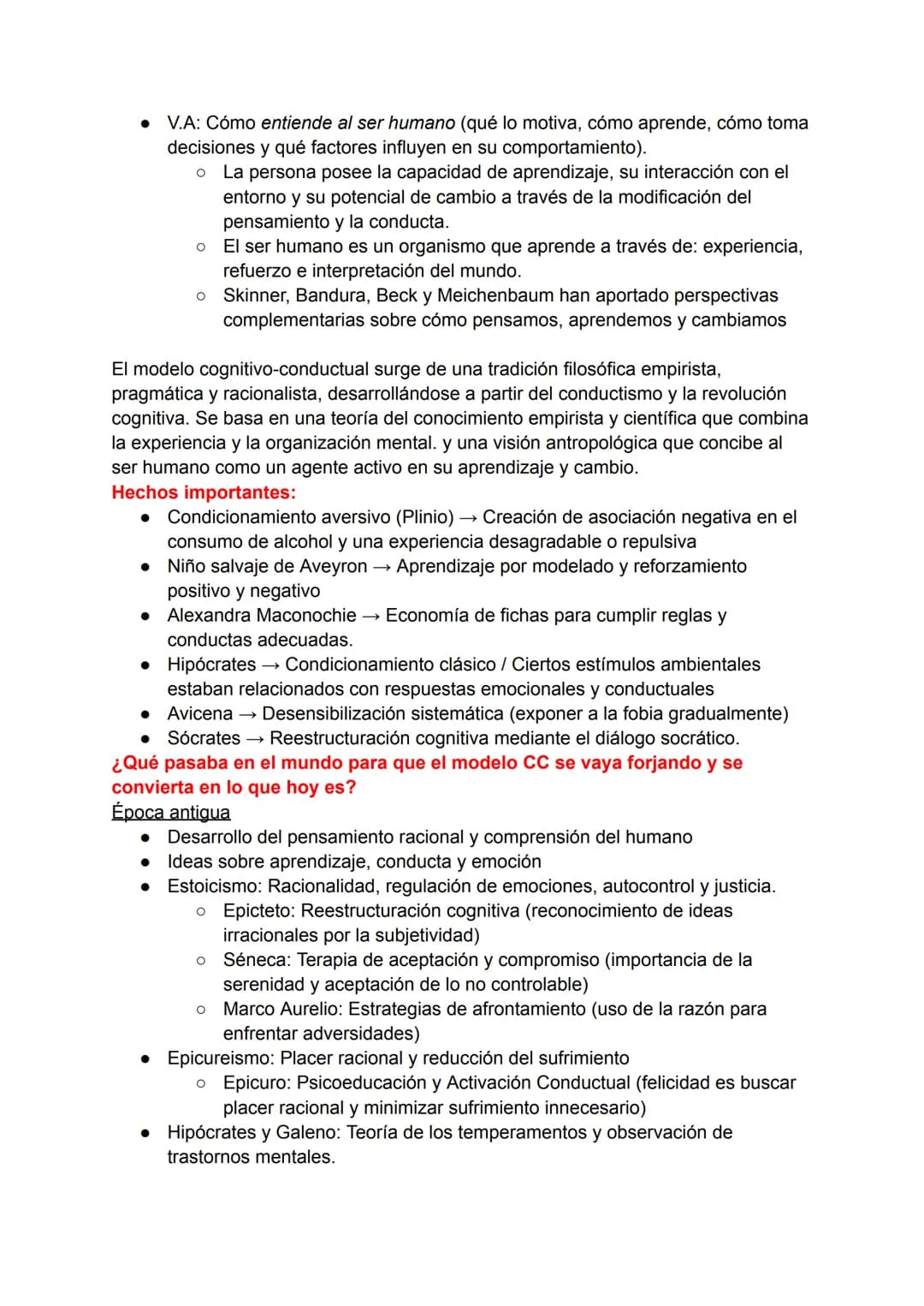 Unidad 1
Fundamentos de la TCC: orígenes,
principales influencias y evidencia /
eficacia del modelo
Ampliamente reconocido en la comunidad c