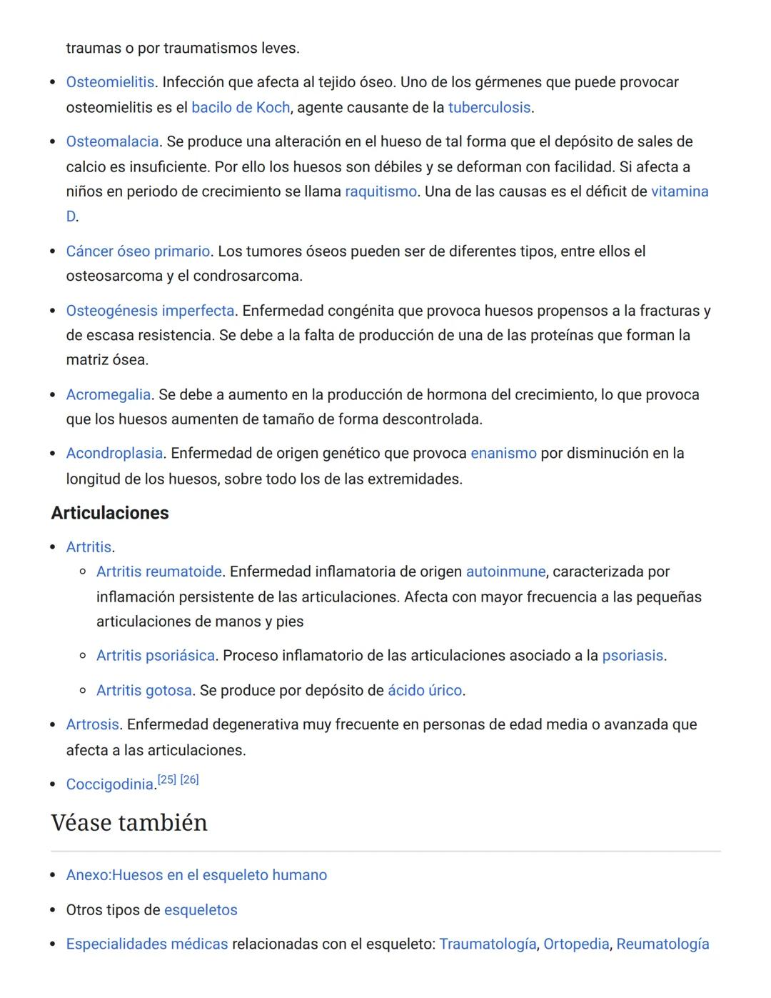# 3. Protección: El esqueleto actúa en muchos casos como protección de los órganos internos. De esta forma los huesos que forman el cráneo p