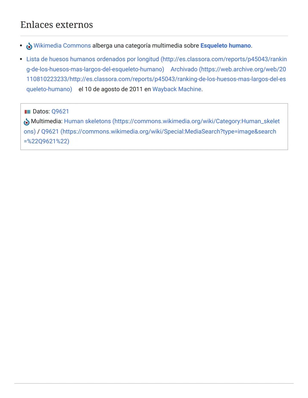 # 3. Protección: El esqueleto actúa en muchos casos como protección de los órganos internos. De esta forma los huesos que forman el cráneo p