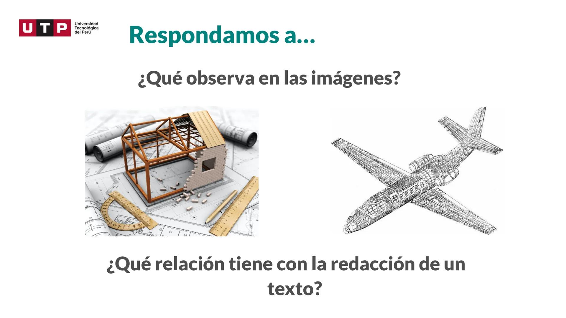 # Estructura del texto
argumentativo.
COMPRESIÓN Y REDACCIÓN DE TEXTO 1 --- OCR Start ---
Universidad
UTP Tecnológica
del Perú
Recordemos l