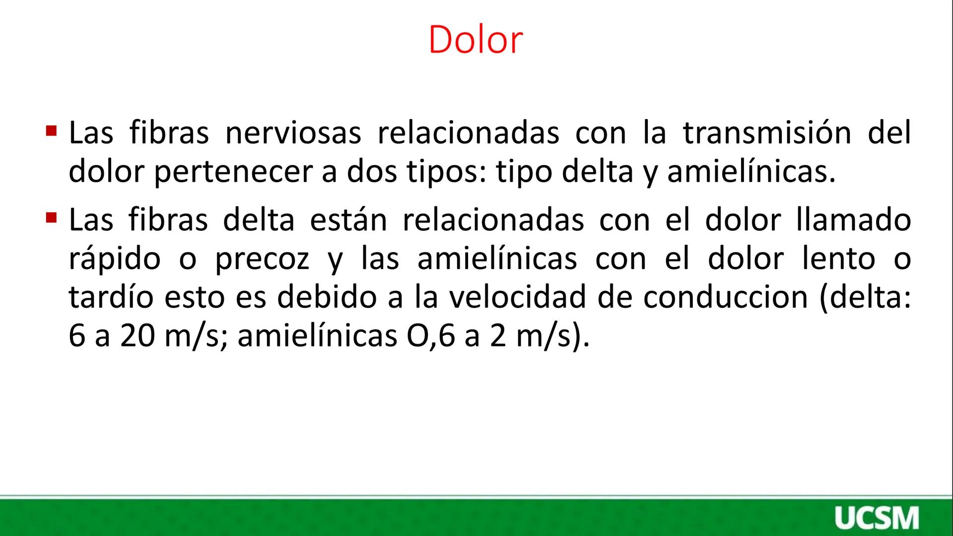 # Universidad Católica
## de Santa María
# Fiebre y dolor
Q.F. FERNANDO TORRES VELA # Dolor
- El dolor es una experiencia sensorial y emo