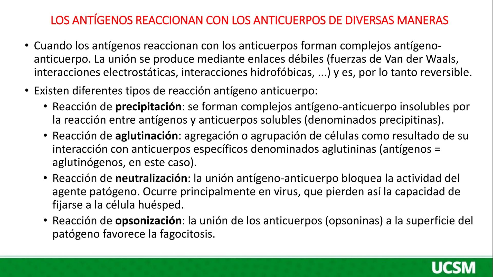 # Universidad Católica
de Santa María
# INMUNOLOGIA II
Mtro: FERNANDO TORRES VELA LA INFLAMACIÓN ES UNA RESPUESTA QUE SE PRODUCE CUANDO SE