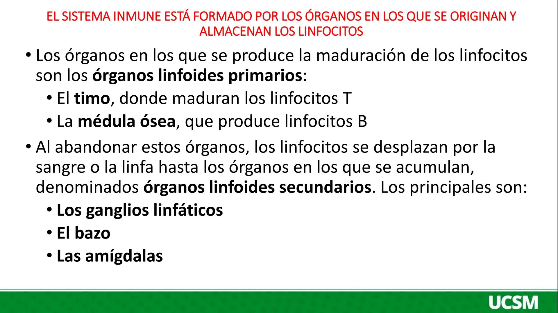 # Universidad Católica
de Santa María
# INMUNOLOGIA II
Mtro: FERNANDO TORRES VELA LA INFLAMACIÓN ES UNA RESPUESTA QUE SE PRODUCE CUANDO SE