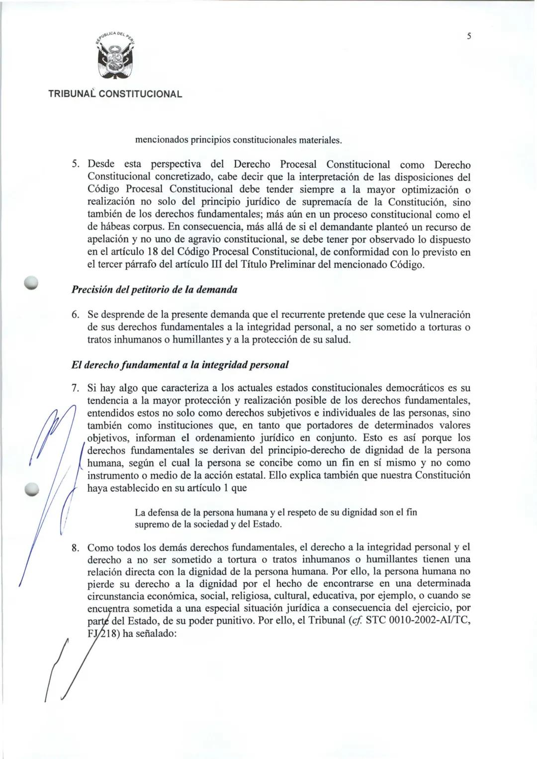 # TRIBUNAL CONSTITUCIONAL
ΕΧΡ. Ν. 4903-2005-PHC/TC
LIMA
MARX VÁSQUEZ RUIZ
# SENTENCIA DEL TRIBUNAL CONSTITUCIONAL
En Lima, a los 8 días d