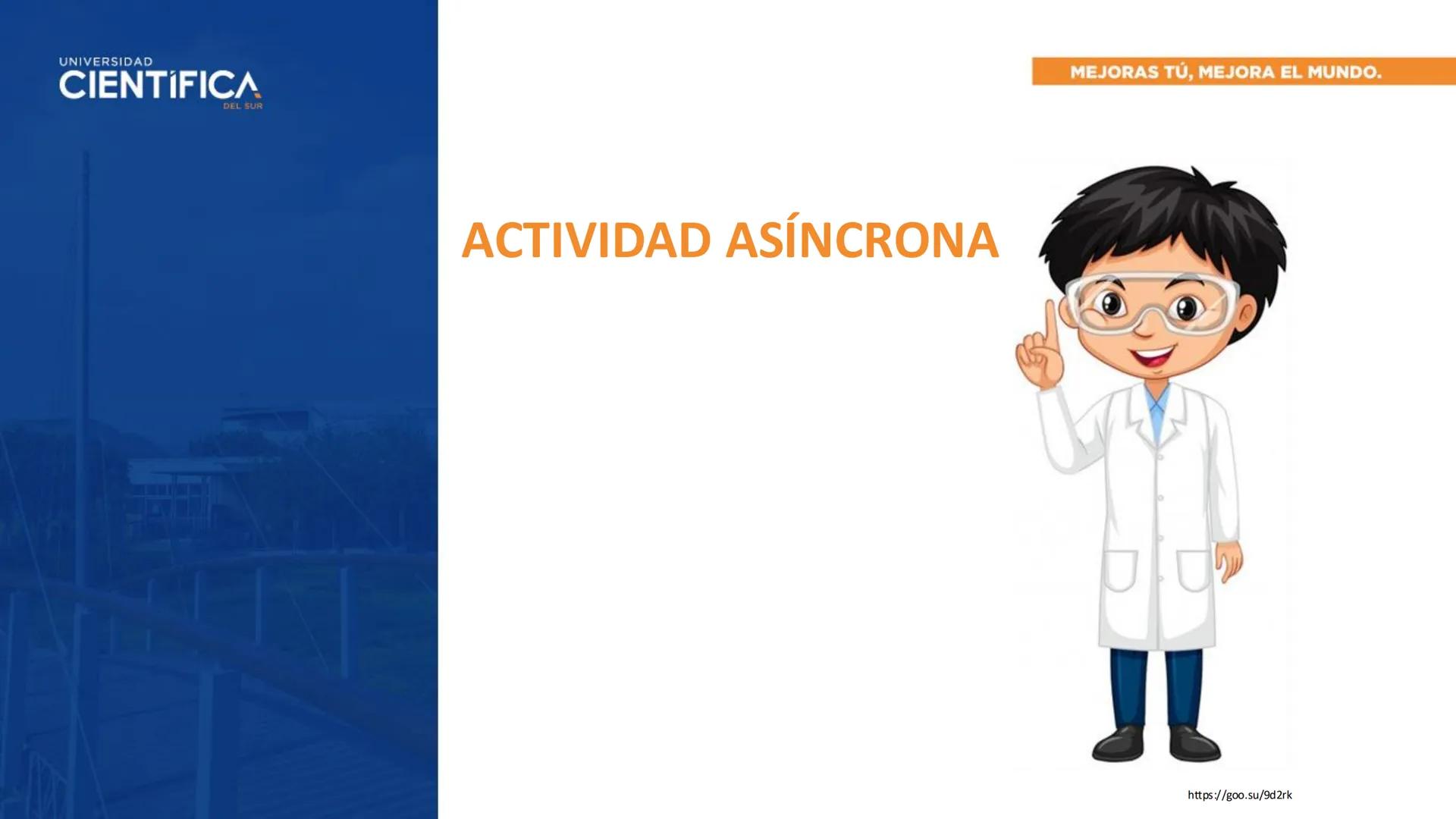 # UNIVERSIDAD
# CIENTÍFICA
DEL SUR
# BIOLOGÍA
Departamento Académico de Cursos Básicos
MEJORAS TÚ, MEJORA EL MUNDO. # UNIVERSIDAD
# CIENTÍFI