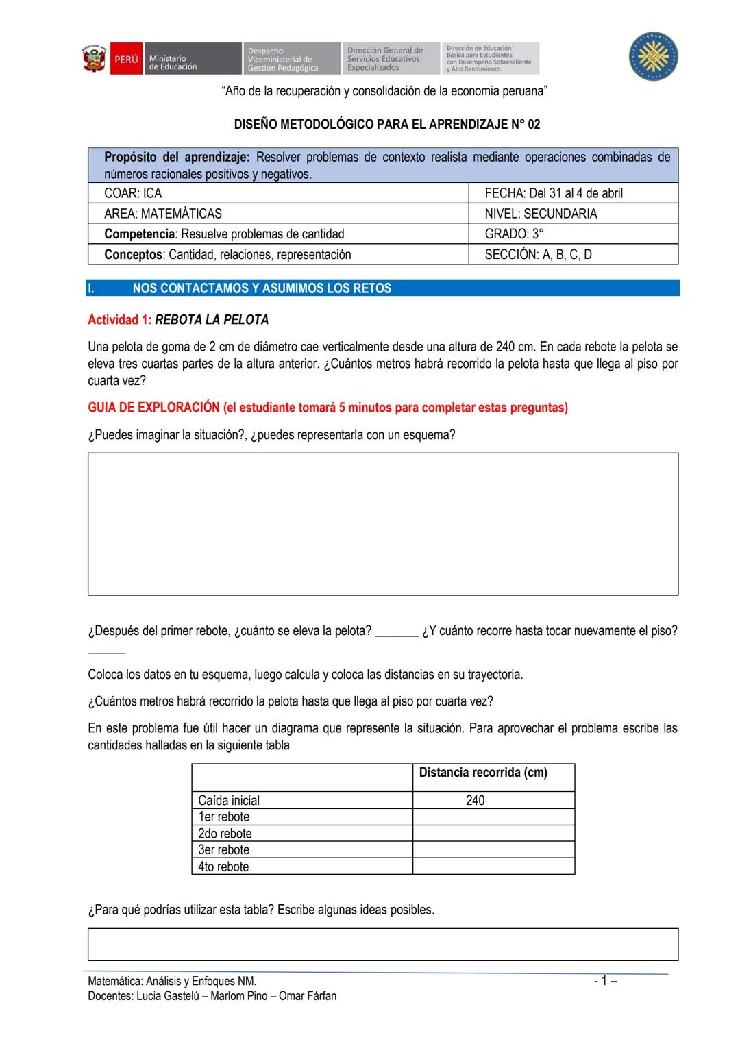 # PERU Ministerio
de Educación
Despacho
Viceministerial de
Gestión Pedagógica
Dirección General de
Servicios Educativos
Especializados
Di