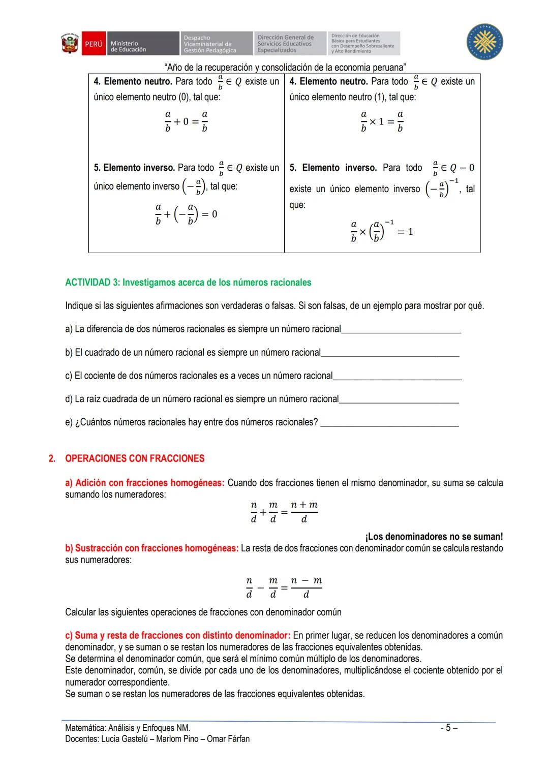 # PERU Ministerio
de Educación
Despacho
Viceministerial de
Gestión Pedagógica
Dirección General de
Servicios Educativos
Especializados
Di