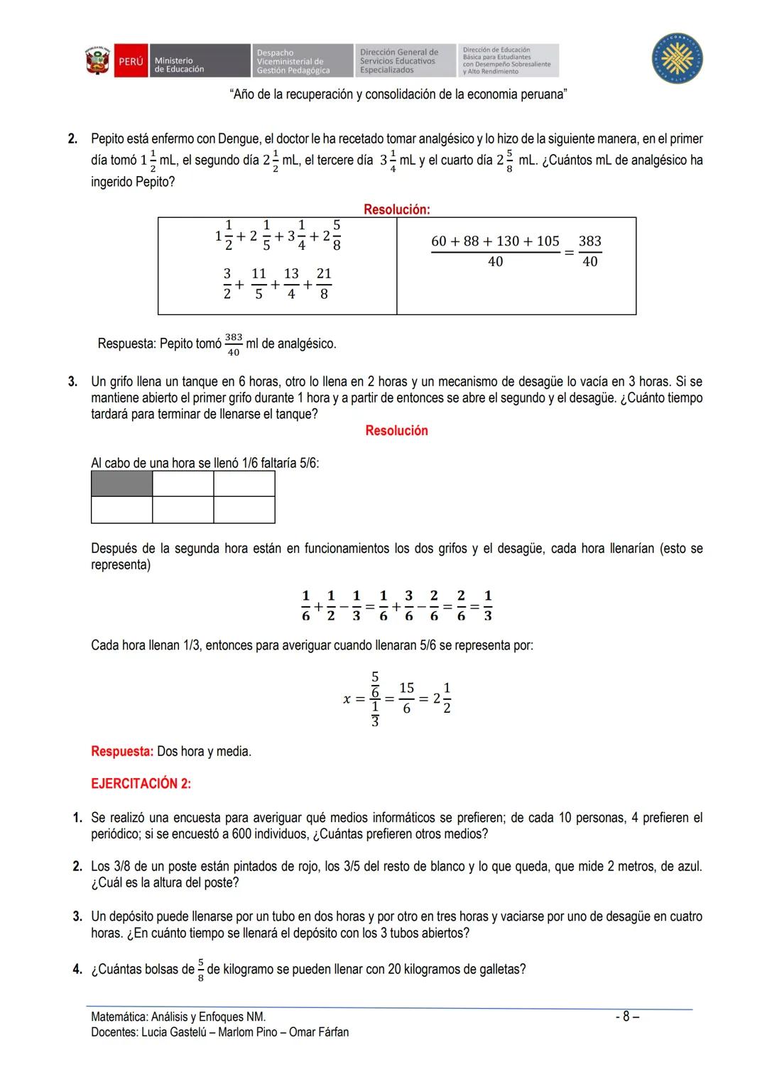 # PERU Ministerio
de Educación
Despacho
Viceministerial de
Gestión Pedagógica
Dirección General de
Servicios Educativos
Especializados
Di