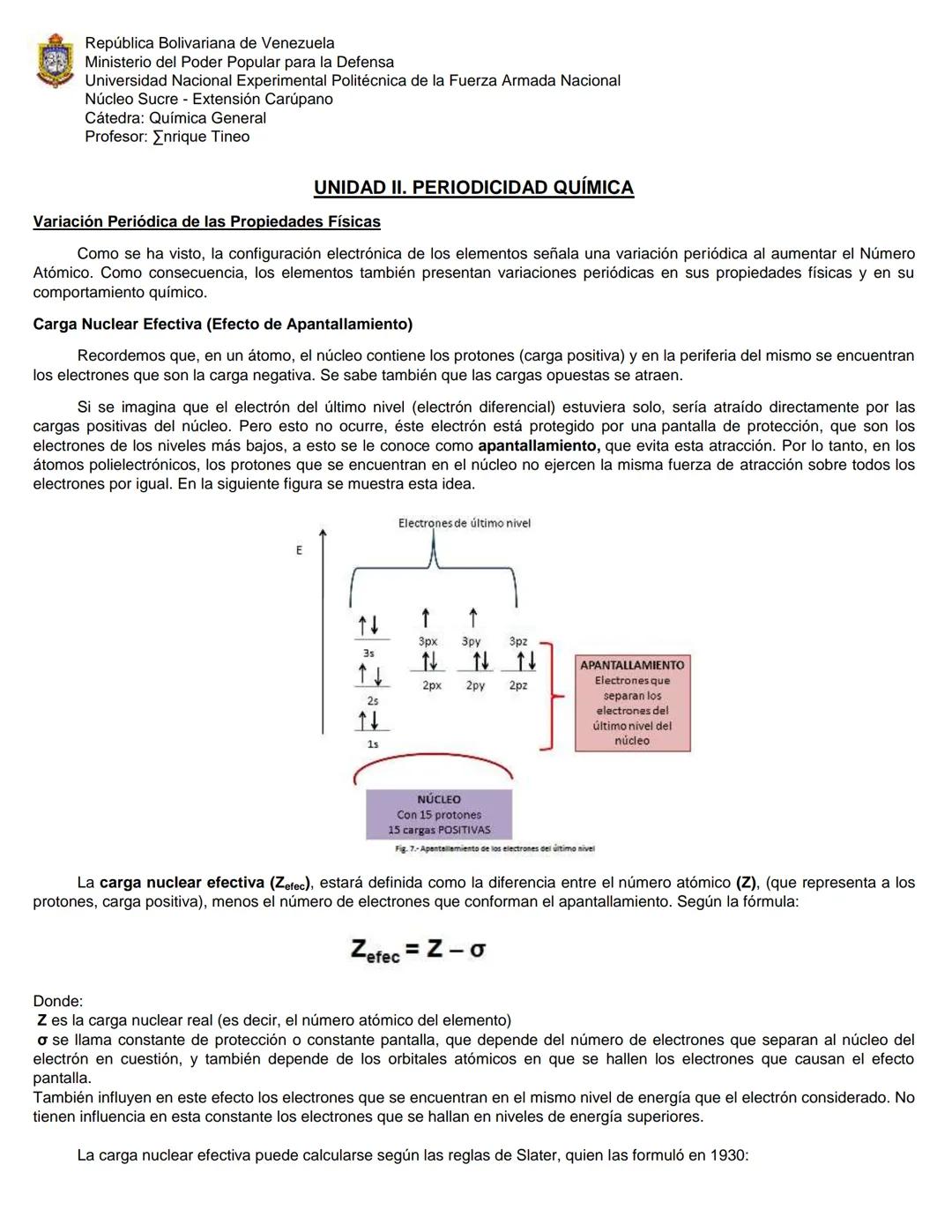 # República Bolivariana de Venezuela
Ministerio del Poder Popular para la Defensa
Universidad Nacional Experimental Politécnica de la Fuerza