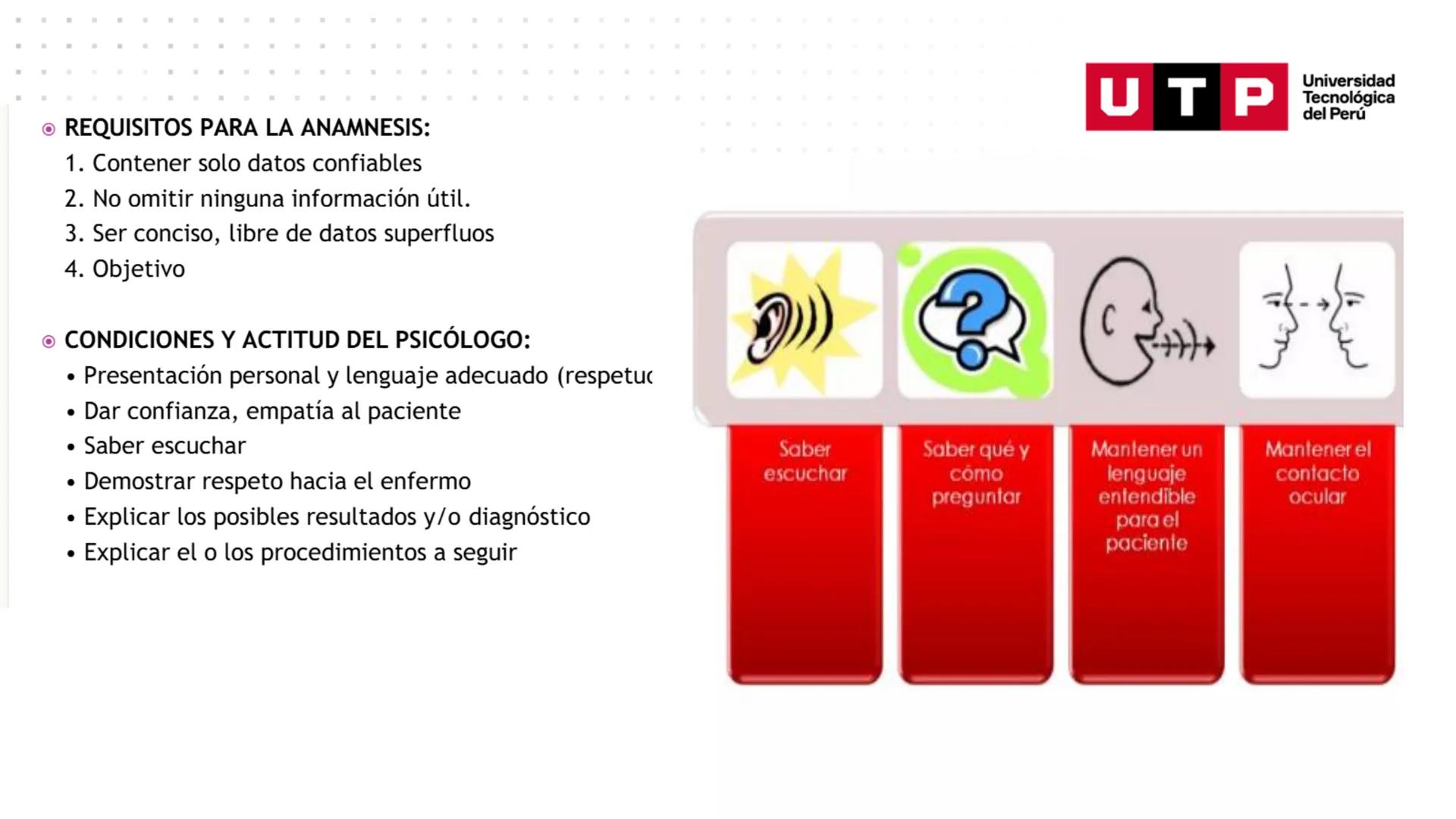 PSICOPATOLOGIA INFANTO - JUVENIL
Unidad N°2
PATOLOGÍA INFANTO – JUVENIL
Anamnesis, datos sociodemográficos, motivo de consulta
SEMANA 3
Un