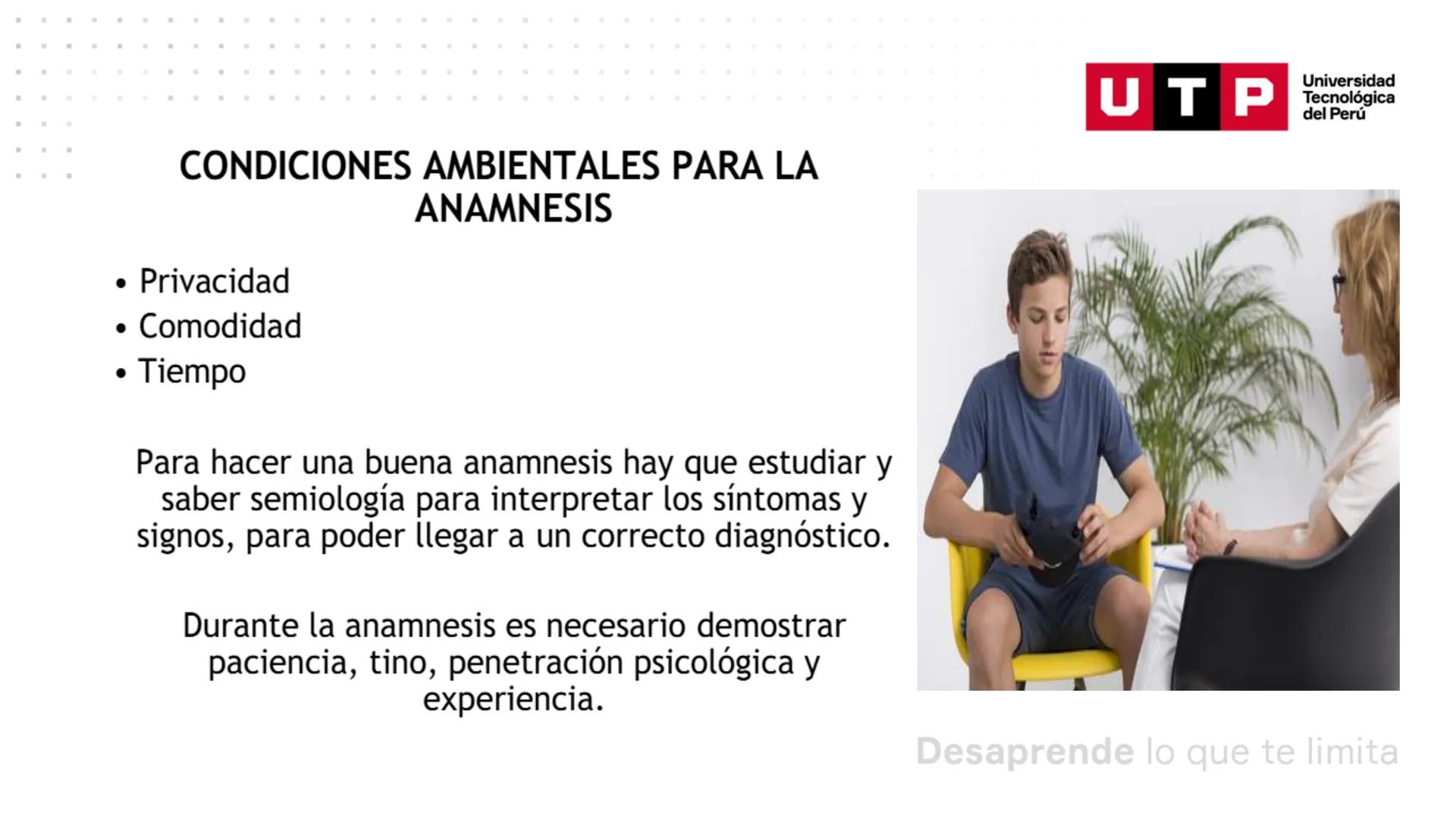 PSICOPATOLOGIA INFANTO - JUVENIL
Unidad N°2
PATOLOGÍA INFANTO – JUVENIL
Anamnesis, datos sociodemográficos, motivo de consulta
SEMANA 3
Un