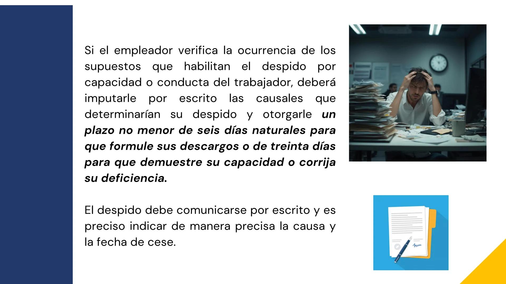 # Instituto Superior Tecnológico
Privado Futuro del Sur - El Carmen
# EL DESPIDO
INDEMNIZACION Y TIPOS DE
DESPIDOS
CURSO: Legislación en
