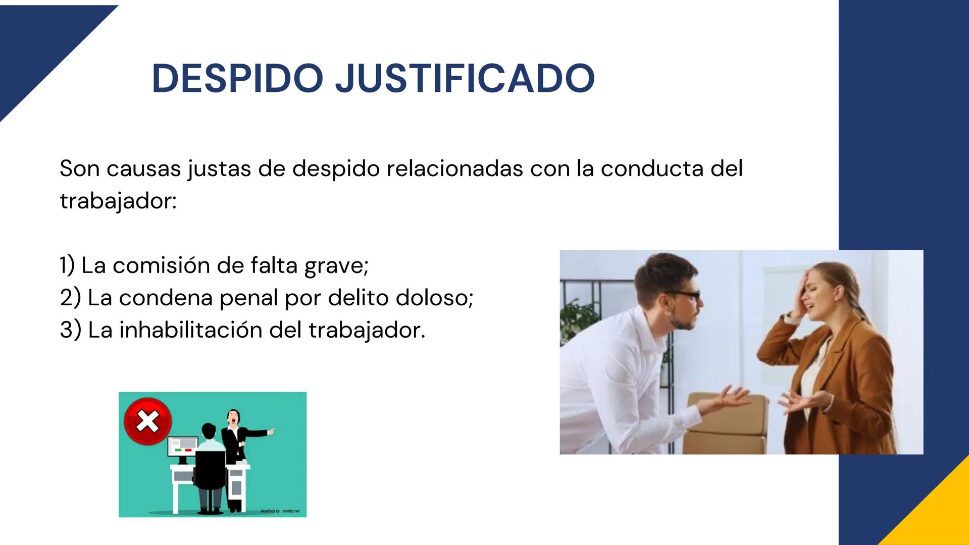 # Instituto Superior Tecnológico
Privado Futuro del Sur - El Carmen
# EL DESPIDO
INDEMNIZACION Y TIPOS DE
DESPIDOS
CURSO: Legislación en