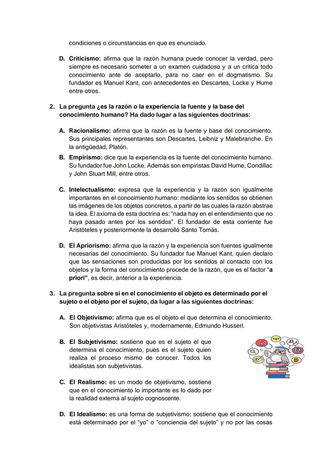PENSAMIENTO FILOSÓFICO Y CIUDADANIA
LA GNOSEOLOGÍA. (EL CONOCIMIENTO
HUMANO) EL CONOCIMIENTO
"El verdadero buscador de la verdad debe duda