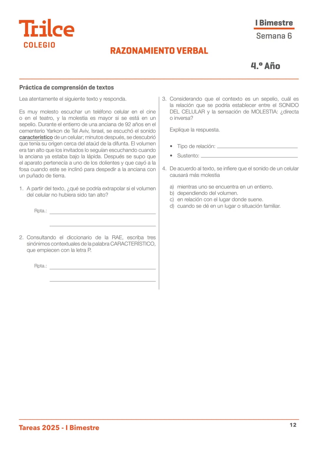 Estudiar
en Trilce
SE NOTA
'NOHO
ACL
TAREA
DOMICILIARIA N.º 6
I BIMESTRE
さて
PO
NH
d
احمين
CHS ENERGY?
NaCL
CH
S
Trilce
COLEGIO
R
F
t.
که
که
