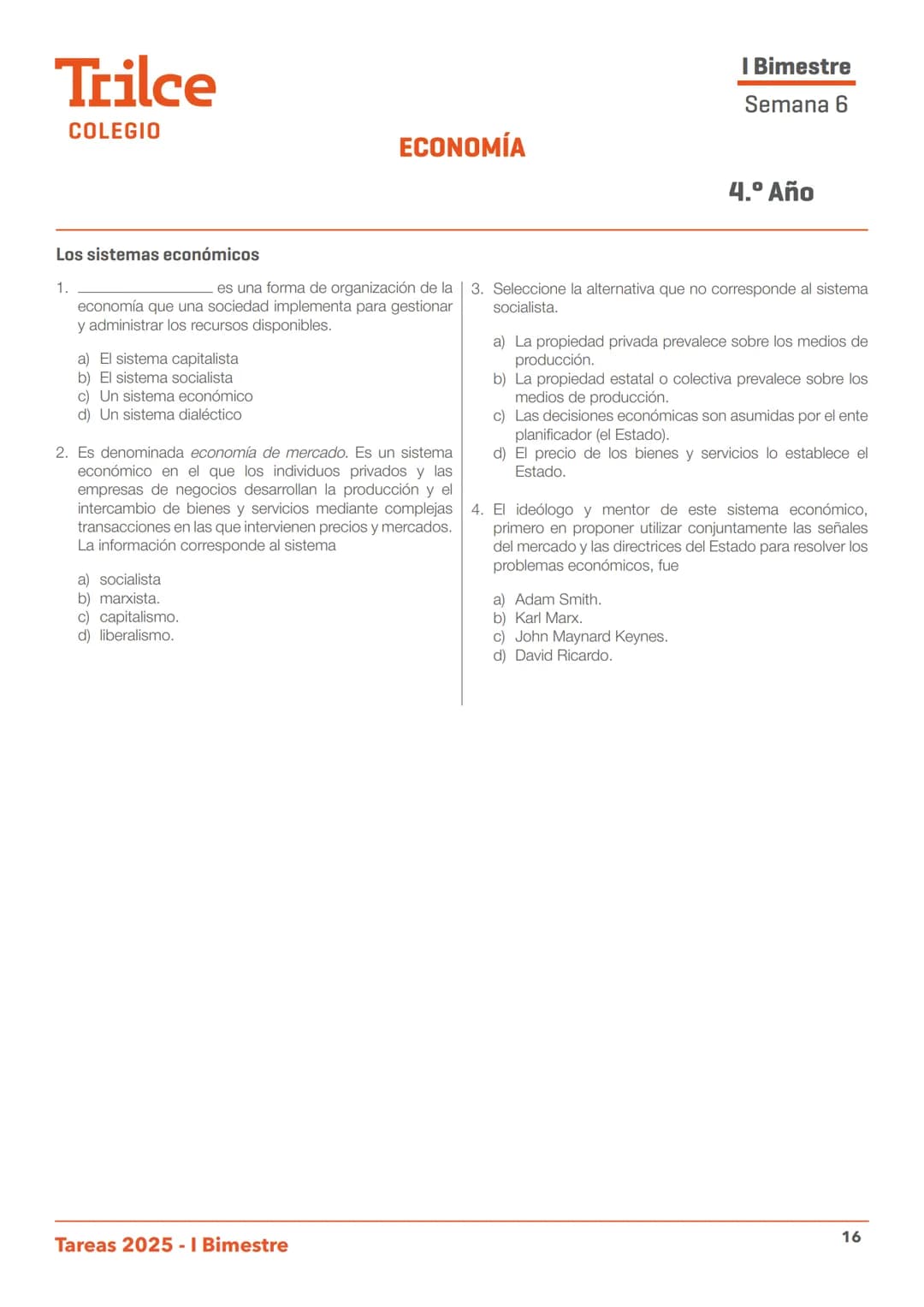 Estudiar
en Trilce
SE NOTA
'NOHO
ACL
TAREA
DOMICILIARIA N.º 6
I BIMESTRE
さて
PO
NH
d
احمين
CHS ENERGY?
NaCL
CH
S
Trilce
COLEGIO
R
F
t.
که
که