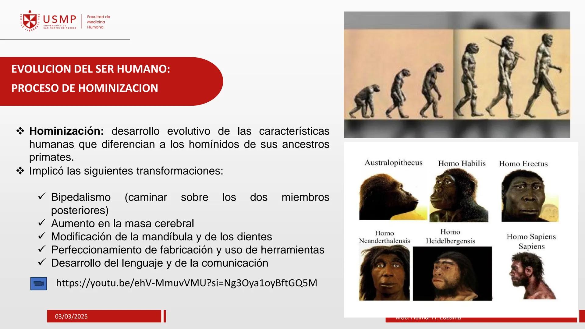 # ORIGEN DE LA VIDA, EVOLUCIÓN,
# NIVELES DE ORGANIZACIÓN Y
# CLASIFICACIÓN DE LOS SERES VIVOS
Introducción a la Biología
03/03/2025
Msc.