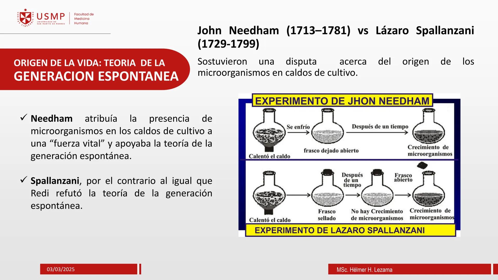 # ORIGEN DE LA VIDA, EVOLUCIÓN,
# NIVELES DE ORGANIZACIÓN Y
# CLASIFICACIÓN DE LOS SERES VIVOS
Introducción a la Biología
03/03/2025
Msc.