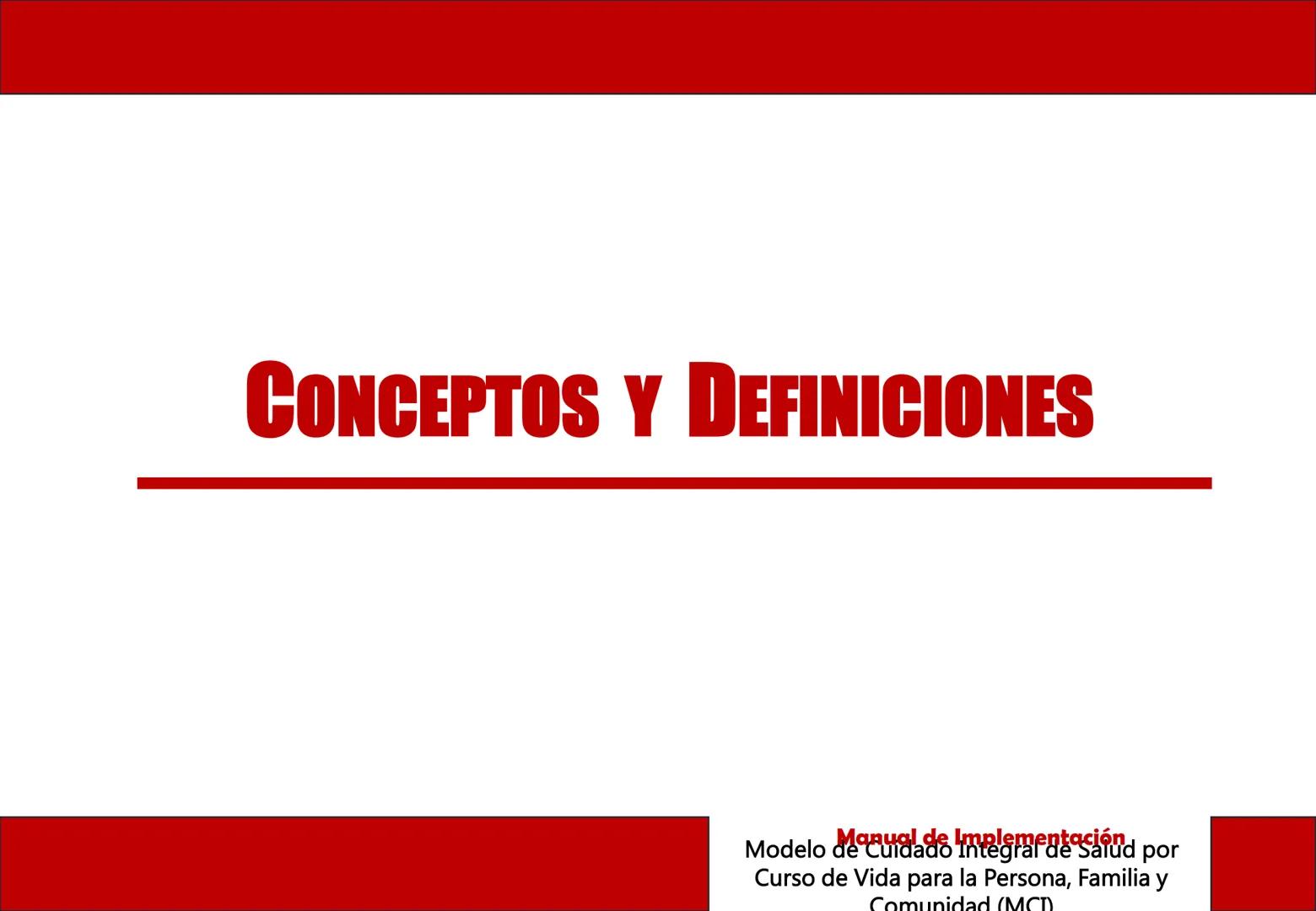 Orientaciones para la
Implementación
Modelo de Cuidado Integral de
Salud por Curso de Vida para la
Persona, Familia y Comunidad
(MCI)
Gustav