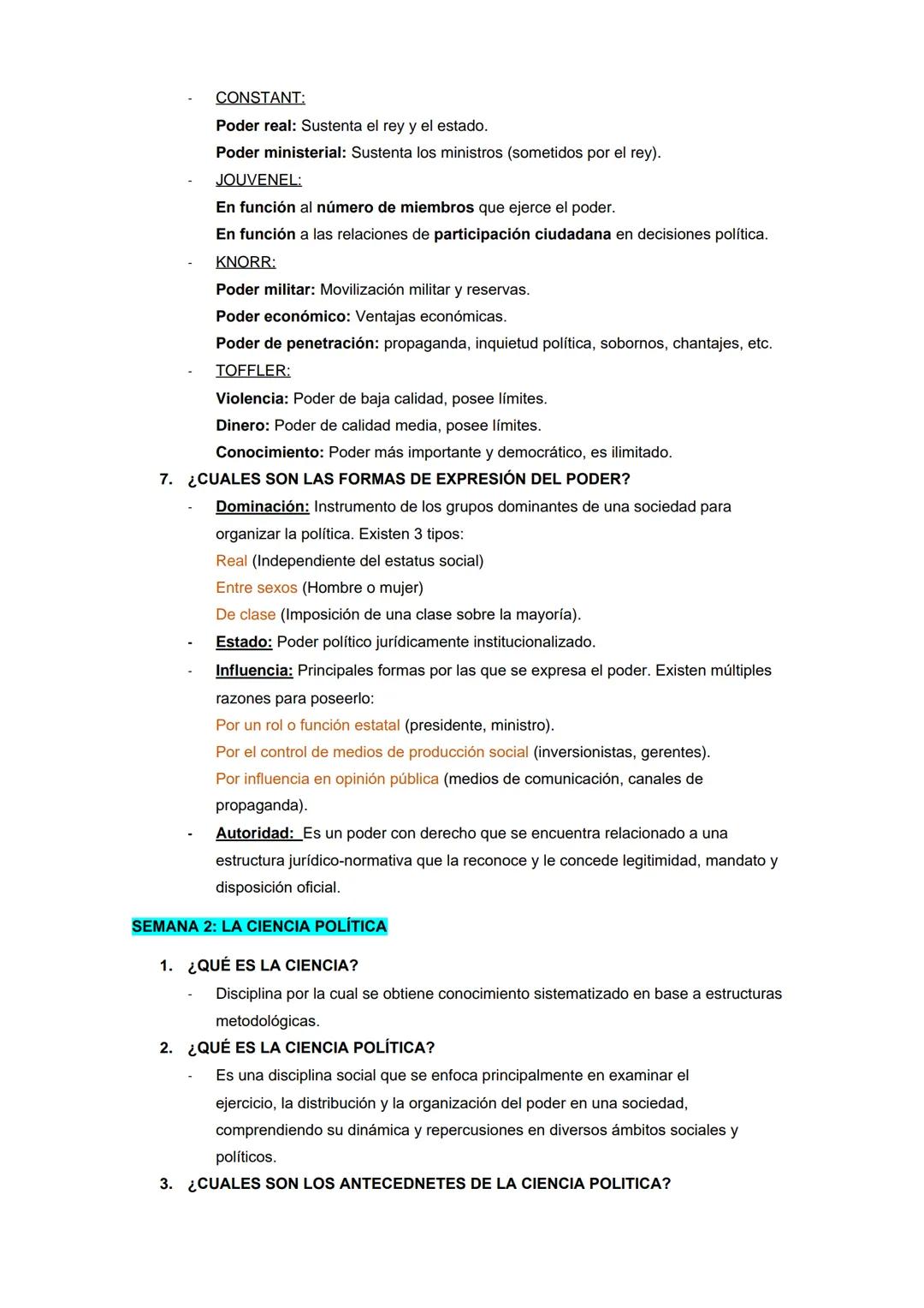 SEMANA 1: POLÍTICA Y PODER POLÍTICO
POLITICA
1. ¿QUÉ ES LA POLÍTICA?
- Etimológicamente significa CIUDAD O ESTADO, en otras palabras, reunió