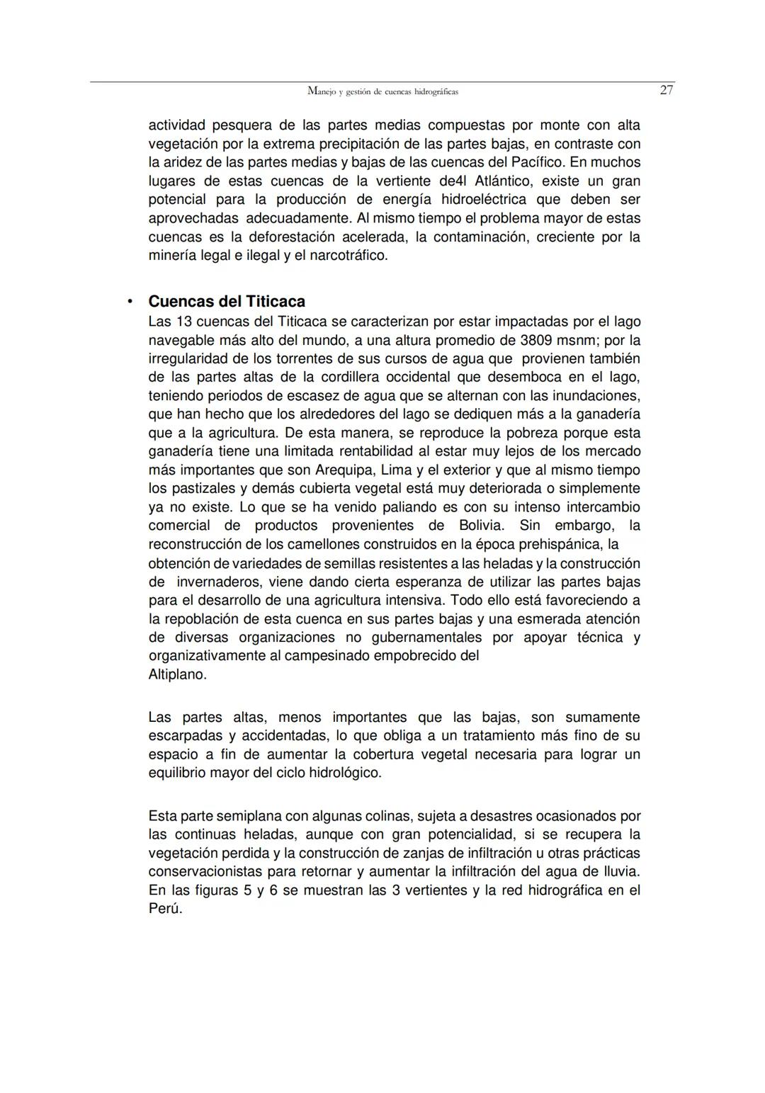+ HOMINEM
Universidad Nacional Agraria La Molina
MANEJO Y GESTIÓN DE
CUENÇAS
HIDROGRAFICAS
Absalón Vásquez Villanueva
Abel Mejía Marcac