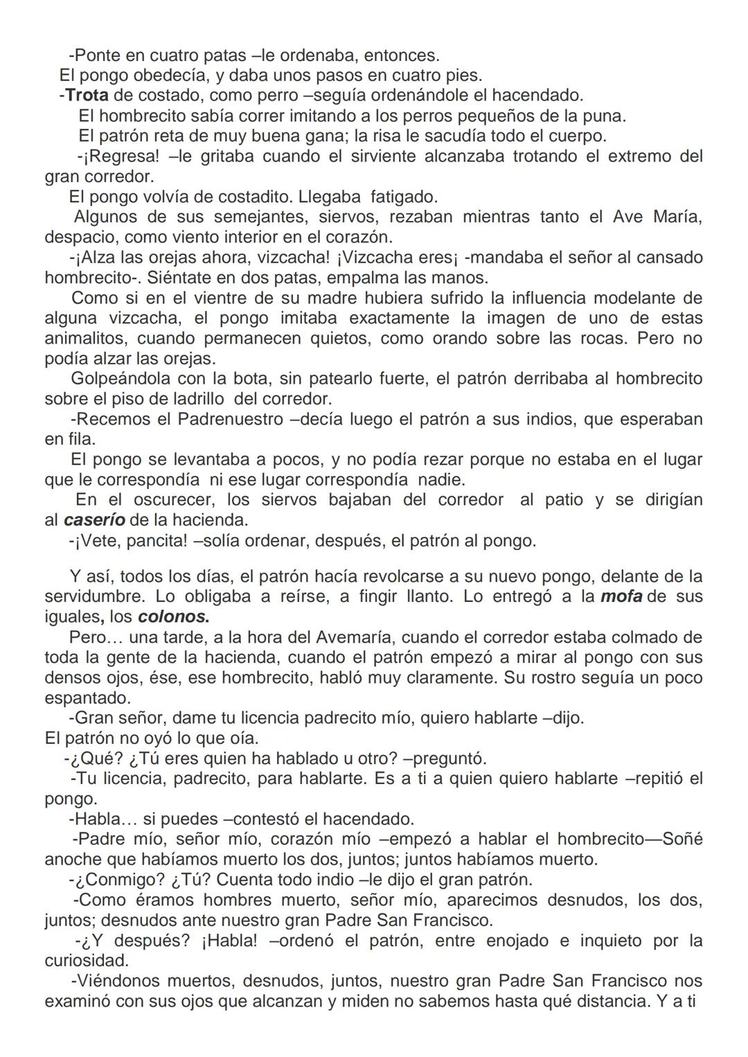 CONCURSO NACIONAL 2021 "JOSÉ MARÍA ARGUEDAS"
EL SUEÑO DEL PONGO Y FICHA DE LECTURA
El sueño del
Pongo
José María Arguedas
EL SUEÑO DEL PONGO