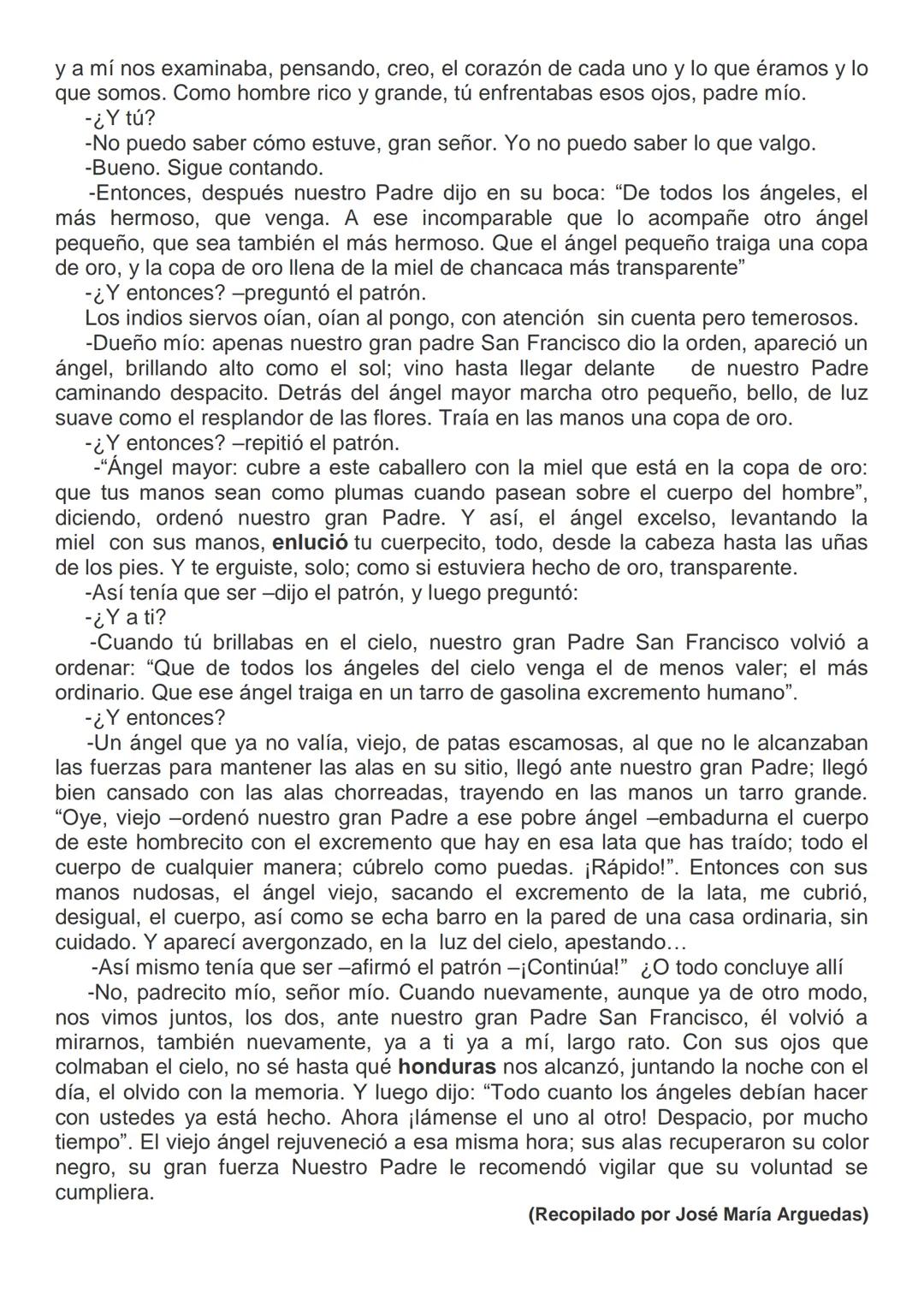 CONCURSO NACIONAL 2021 "JOSÉ MARÍA ARGUEDAS"
EL SUEÑO DEL PONGO Y FICHA DE LECTURA
El sueño del
Pongo
José María Arguedas
EL SUEÑO DEL PONGO