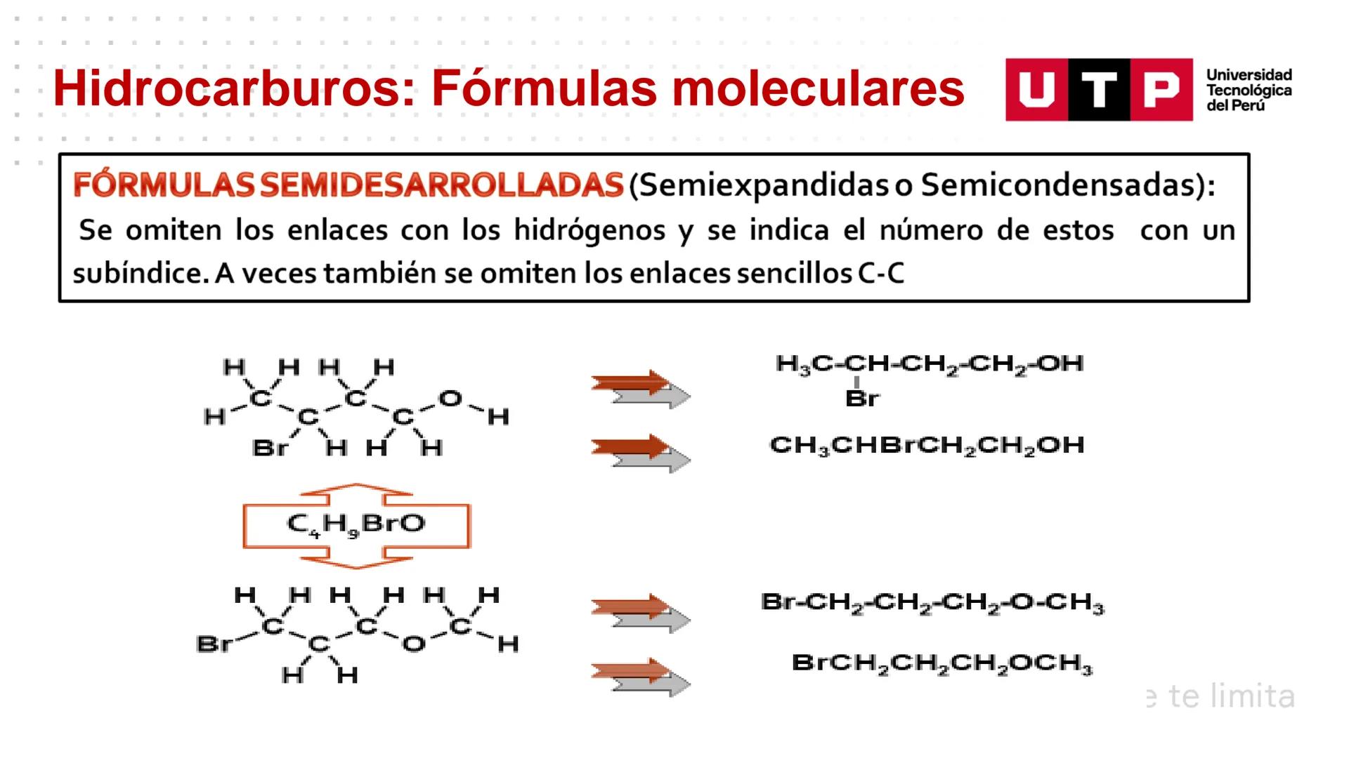 Características generales de los
compuestos orgánicos
QUÍMICA GENERAL Y ORGÁNICA PARA CCSS
Universidad
UTP Tecnológica
del Perú Resumen de l