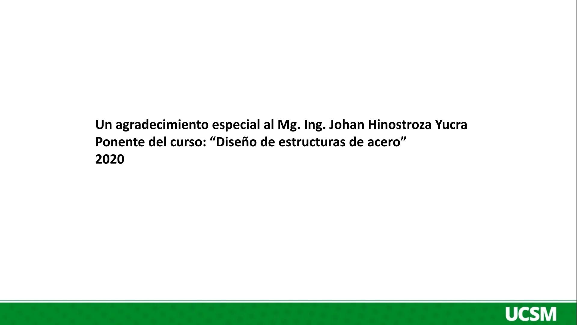 Universidad Católica
de Santa María
DISEÑO EN ACERO Y MADERA
II UNIDAD:
DISEÑO A TRACCION EN ACERO ESTRUCTURAL
Ing. Olger Javier Febres Rosa