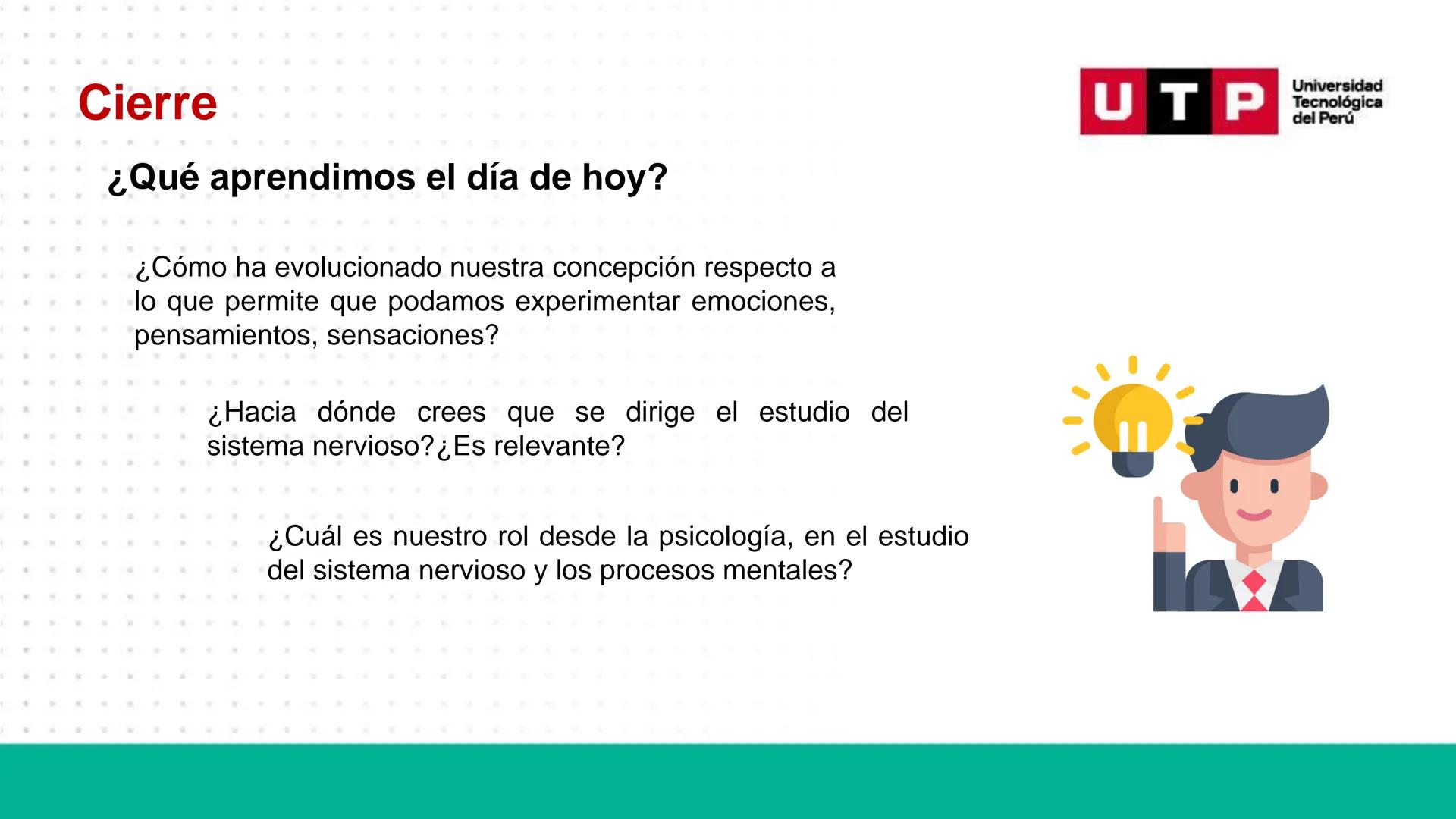 Bases biológicas del
comportamiento
Sesión 01: Historia de las neurociencias
Universidad
UTP Tecnológica
del Perú Universidad
Normas de conv